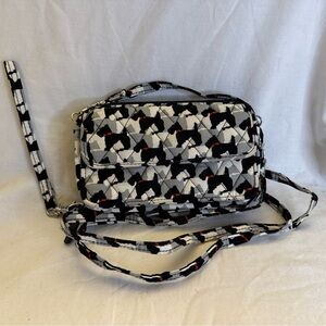 Vera Bradley All in One Crossbody Bag in "Scottie Dogs" Pattern